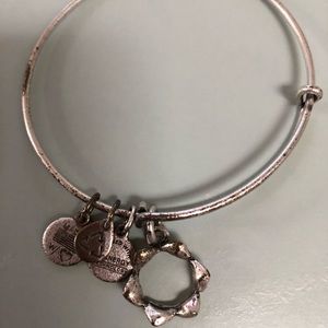 Silver Alex & Ani Bracelet